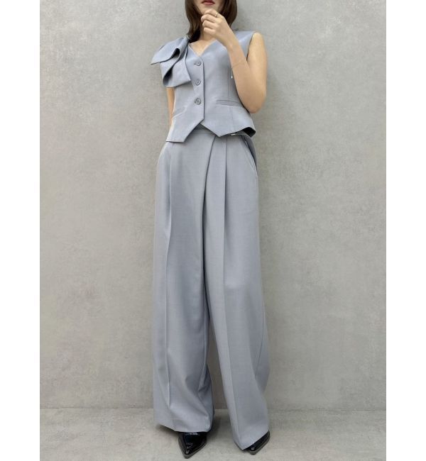 dazzlin「【セットアップ対応】アシメウエストセミウエストパンツ」|その他|