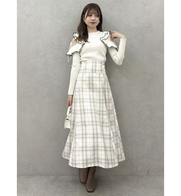 dazzlin「アソートコルセットフレアスカート」|スカート|