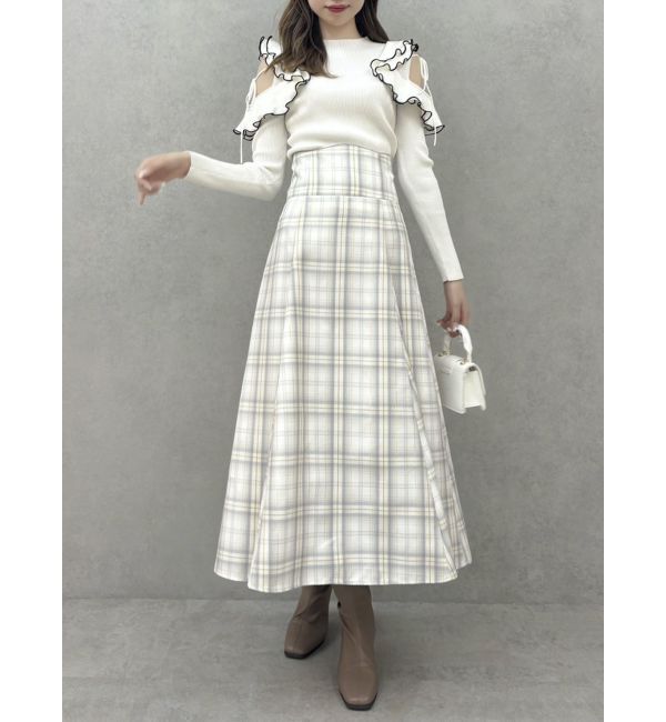 dazzlin「アソートコルセットフレアスカート」|スカート|