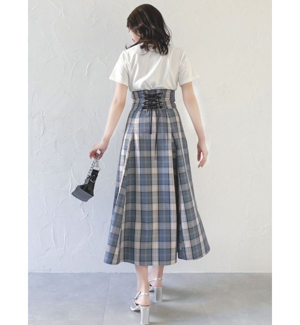 dazzlin「アソートコルセットフレアスカート」|スカート|