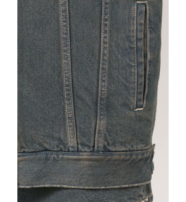 EMODA「ワイドオーバーデニムブルゾン」|ブルゾン・スタジャン|