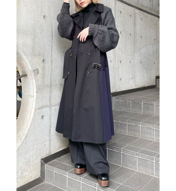 MURUA「マルチウェイボレロトレンチコート」|トレンチコート|ブラック