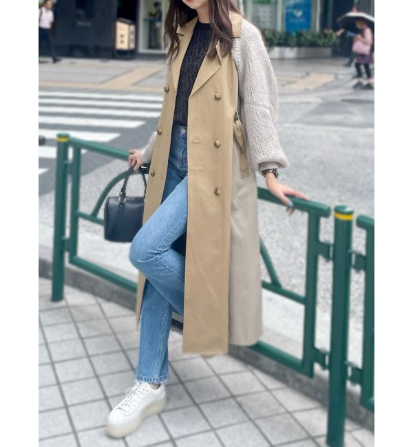 MURUA「マルチウェイボレロトレンチコート」|トレンチコート|ベージュ