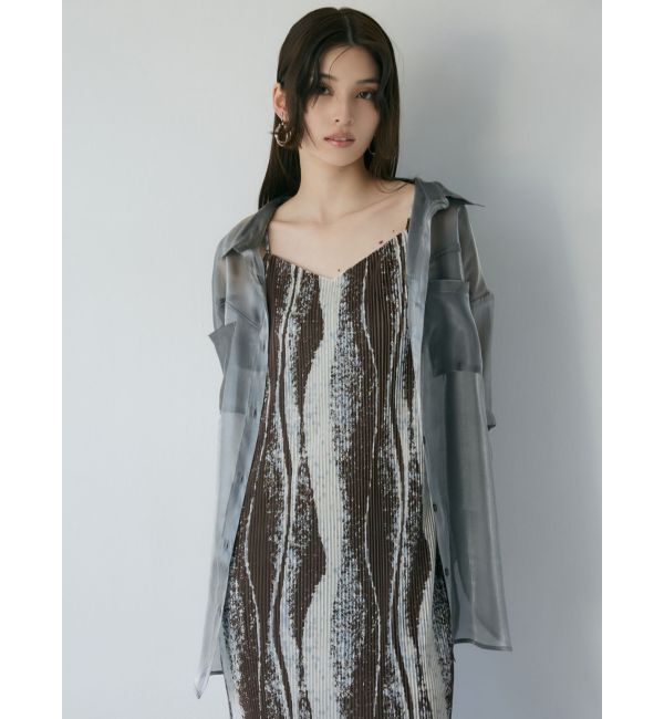 MURUA「2WAYスリーブシアーシャツ」|シャツ・ブラウス|