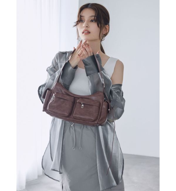 MURUA「2WAYスリーブシアーシャツ」|シャツ・ブラウス|