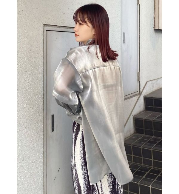 MURUA「2WAYスリーブシアーシャツ」|シャツ・ブラウス|