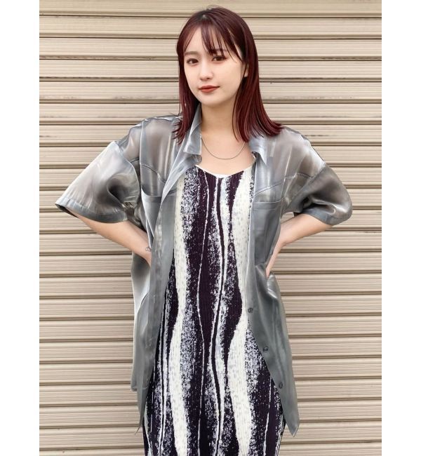 MURUA「2WAYスリーブシアーシャツ」|シャツ・ブラウス|