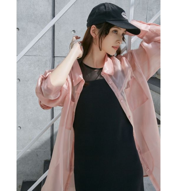 MURUA「2WAYスリーブシアーシャツ」|シャツ・ブラウス|