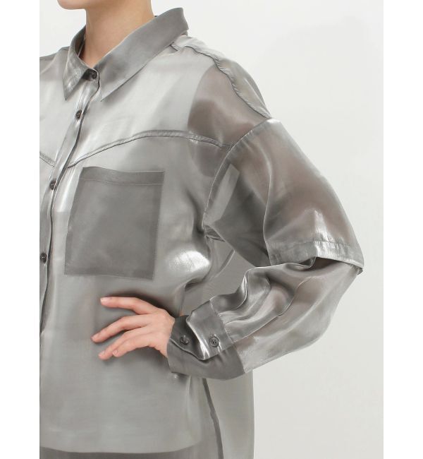 MURUA「2WAYスリーブシアーシャツ」|シャツ・ブラウス|