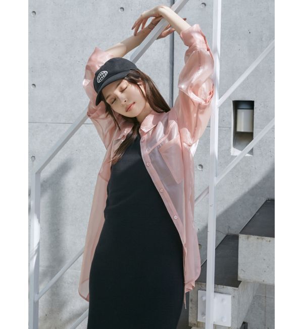 MURUA「2WAYスリーブシアーシャツ」|シャツ・ブラウス|