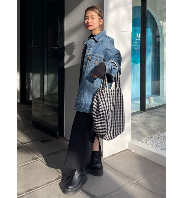 Ungrid「レイヤードテレコキャミワンピース」|ワンピース|