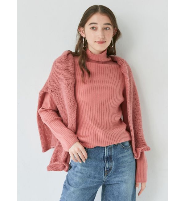 Ungrid「ウォッシャブルタートルニット」|ニット・セーター|