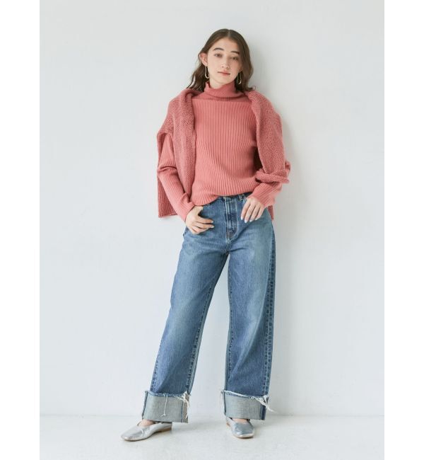 Ungrid「ウォッシャブルタートルニット」|ニット・セーター|