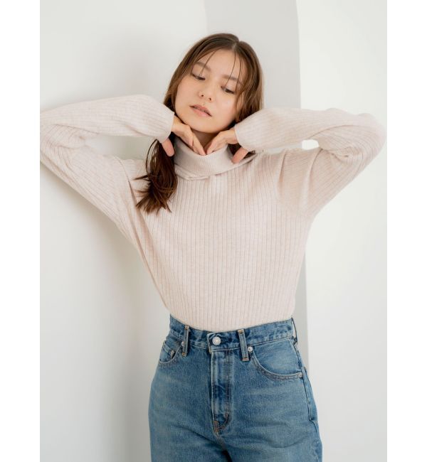 Ungrid「ウォッシャブルタートルニット」|ニット・セーター|