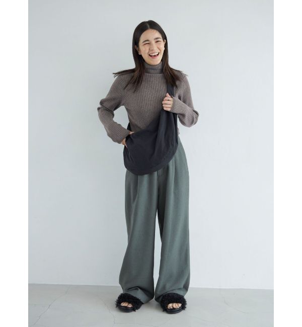 Ungrid「ウォッシャブルタートルニット」|ニット・セーター|