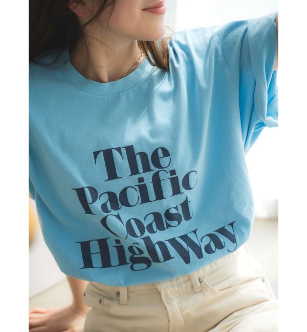 Ungrid「ヴィンテージウォッシュロゴビッグTee」|Tシャツ・カットソー|