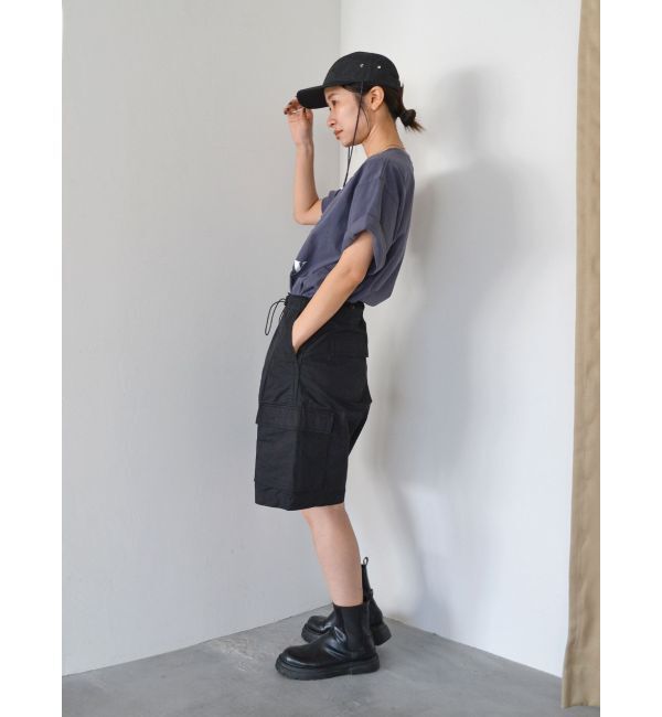 Ungrid「ヴィンテージウォッシュロゴビッグTee」|Tシャツ・カットソー|