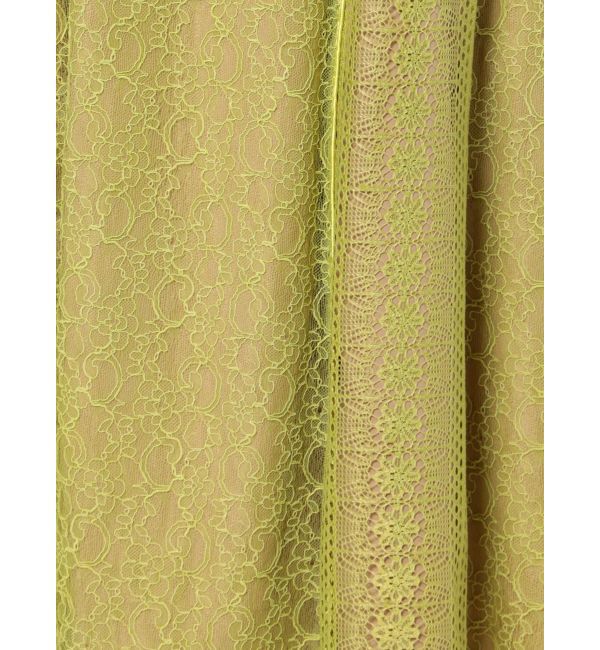 LAGUNAMOON「LADYウエストクロスナローレースワンピース」|ドレス|