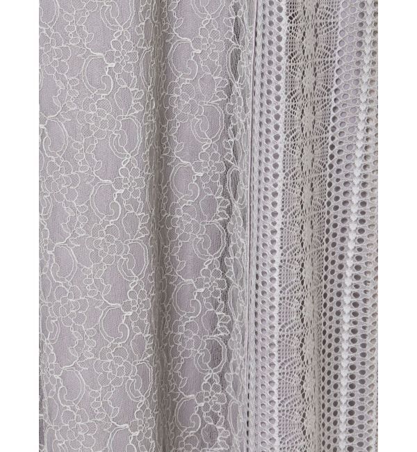 LAGUNAMOON「LADYウエストクロスナローレースワンピース」|ドレス|