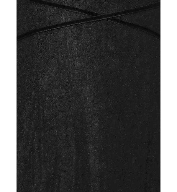 LAGUNAMOON「LADYウエストクロスナローレースワンピース」|ドレス|