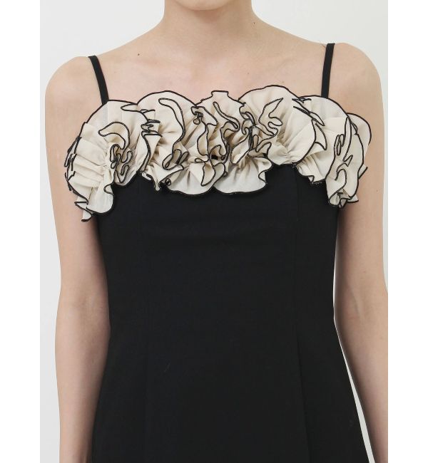 LAGUNAMOON「LADYコサージュキャミワンピース」|ドレス|