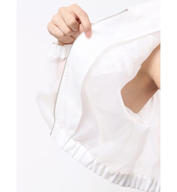 jouetie「フリルシアーブルゾン」|ブルゾン・スタジャン|