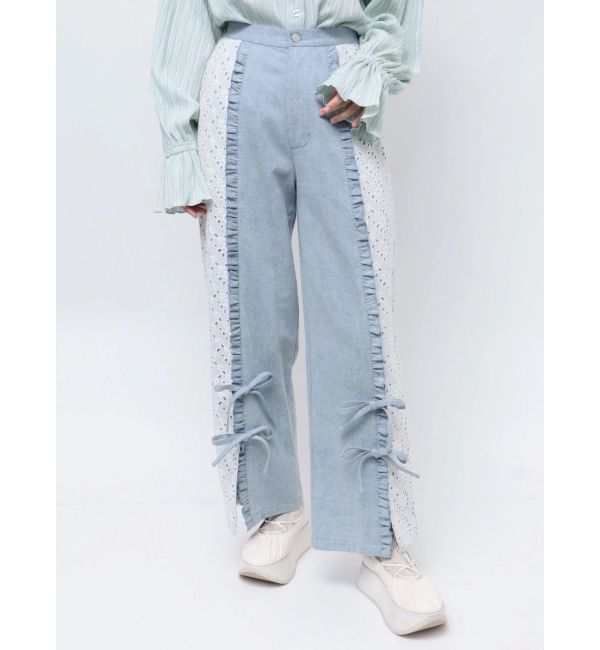 merry jenny「スリットレースパンツ」|その他|