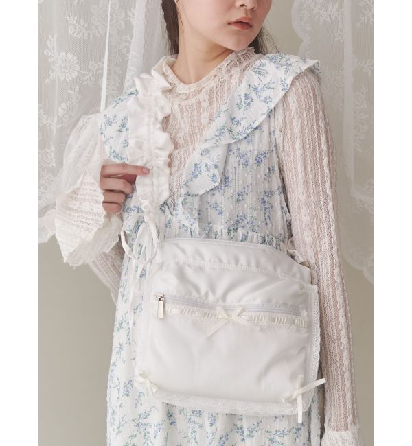 merry jenny「ドロストポケットbag」|ショルダー・メッセンジャー|オフホワイト