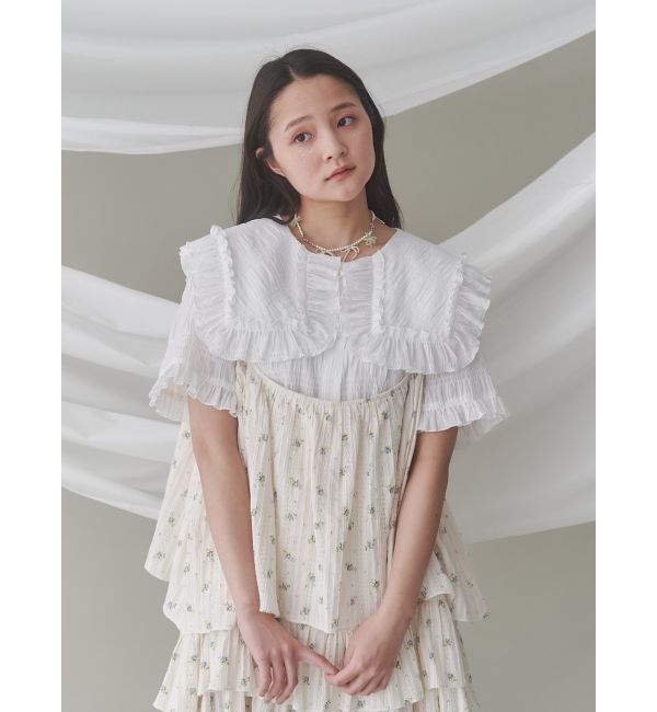 merry jenny「ビッグカラーブラウス」|シャツ・ブラウス|