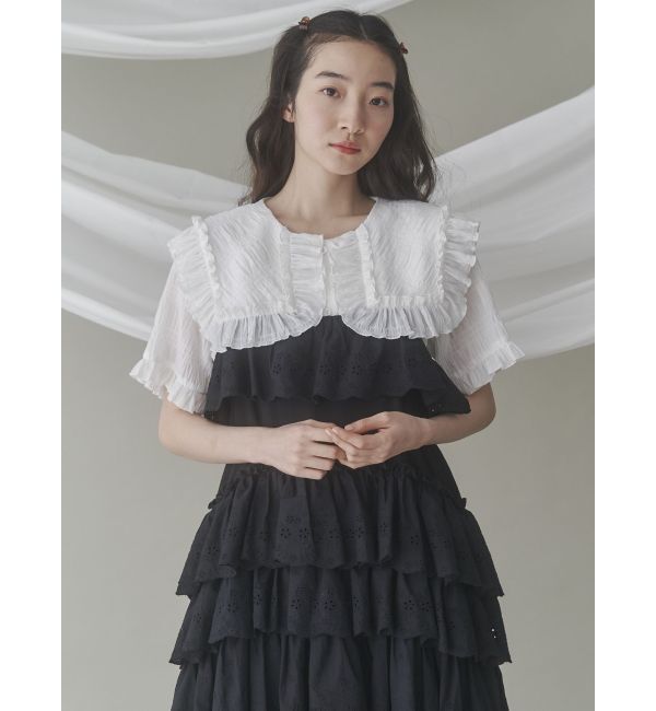 merry jenny「ビッグカラーブラウス」|シャツ・ブラウス|