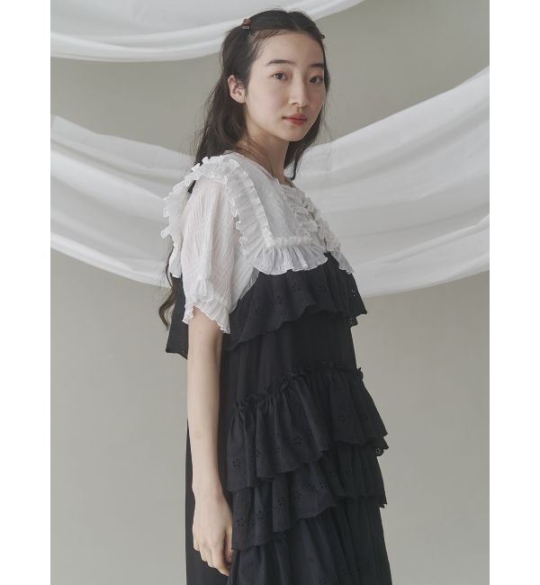 merry jenny「ビッグカラーブラウス」|シャツ・ブラウス|