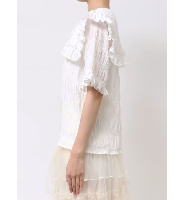 merry jenny「ビッグカラーブラウス」|シャツ・ブラウス|