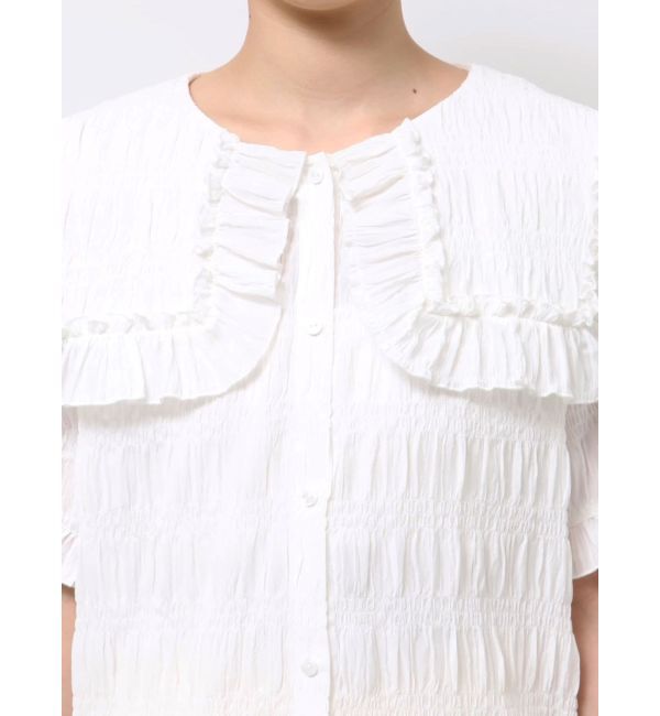 merry jenny「ビッグカラーブラウス」|シャツ・ブラウス|