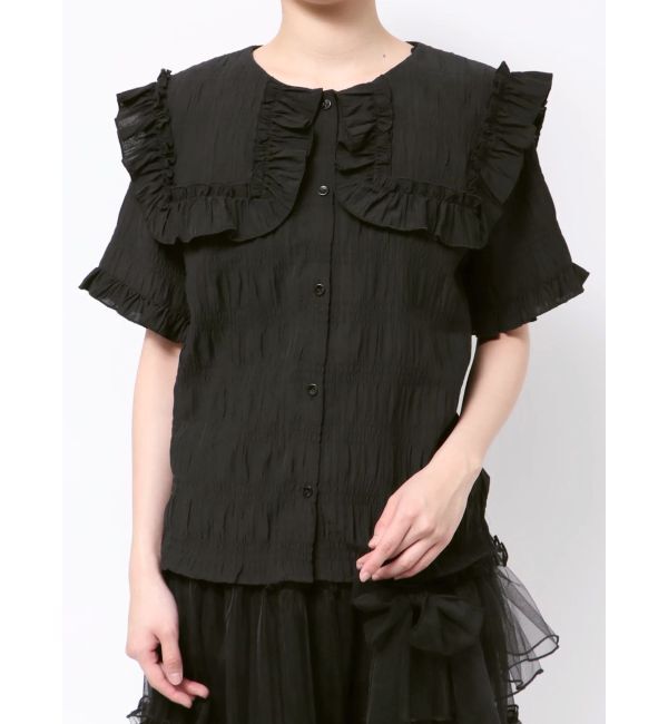 merry jenny「ビッグカラーブラウス」|シャツ・ブラウス|