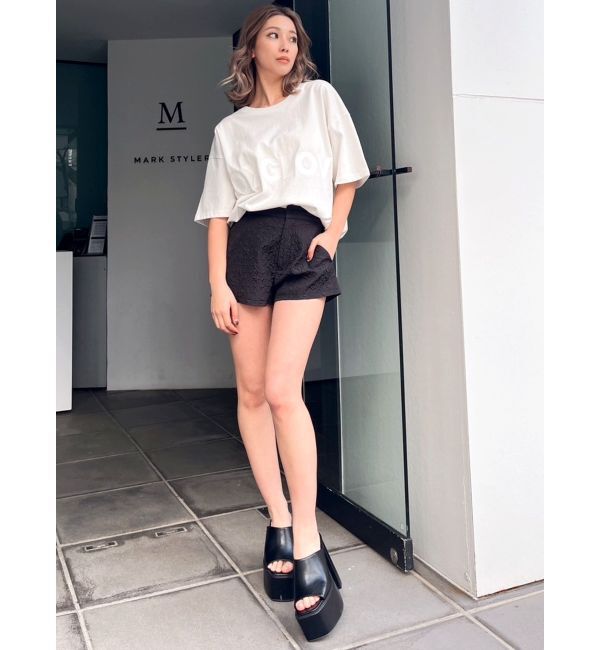 GYDA「【SETUP着用可】ジャカードシンプルショートパンツ」|その他|