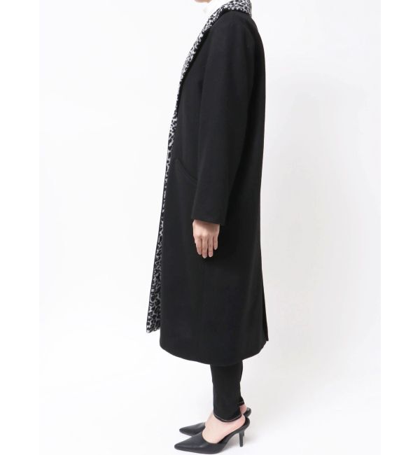 GYDA「leopard slim longコート」|ダウン|