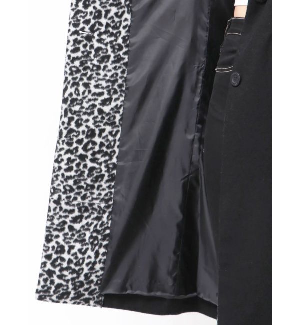 GYDA「leopard slim longコート」|ダウン|
