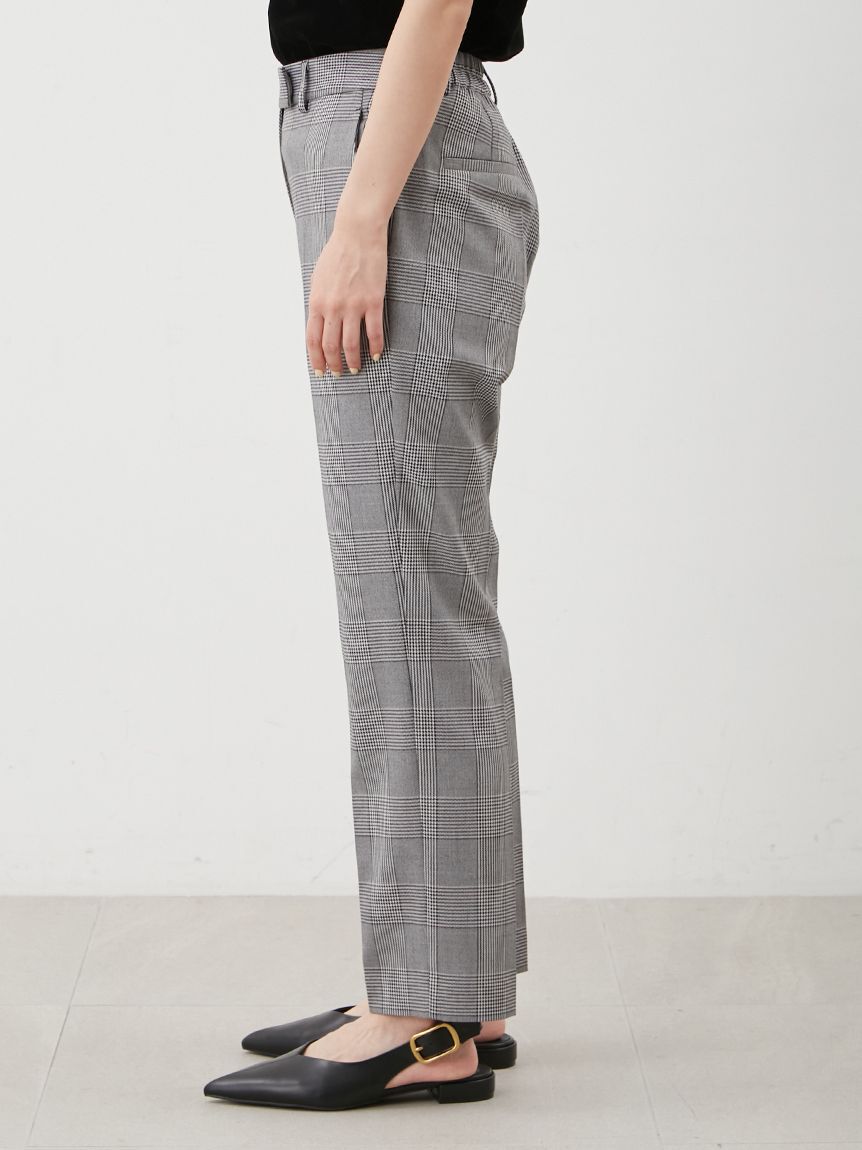 Mila Owen「後ろゴムセンタープレステーパードパンツ」|チノ|