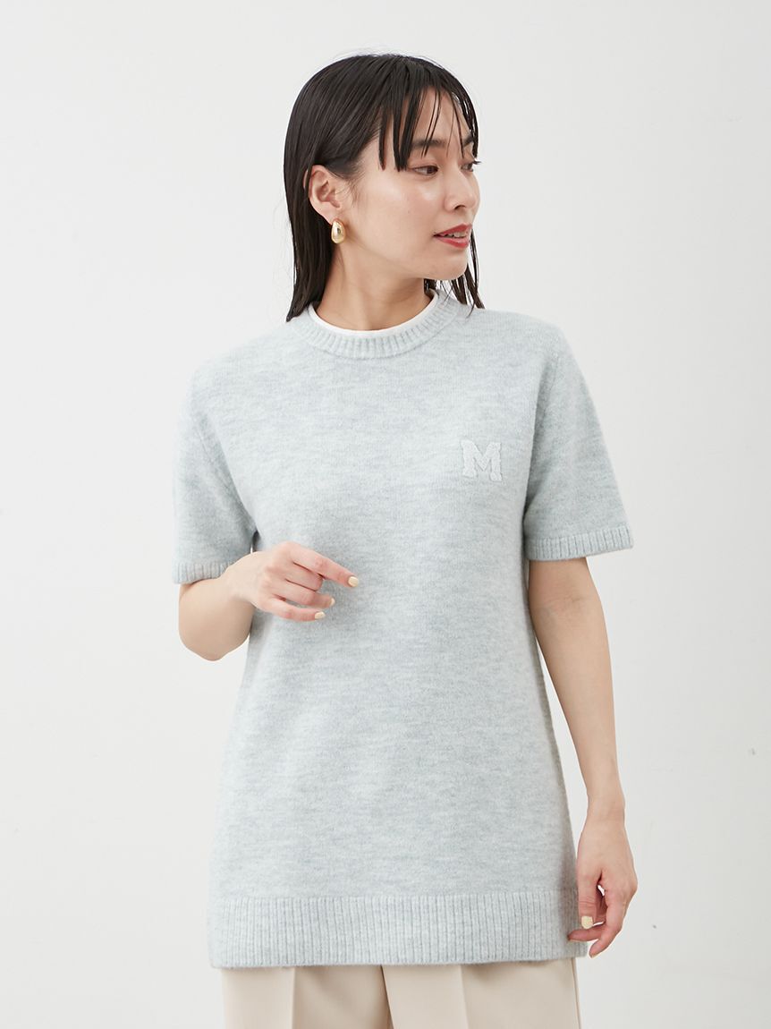 Mila Owen「Mサガラウールブレンドミニニットワンピース」|ワンピース|