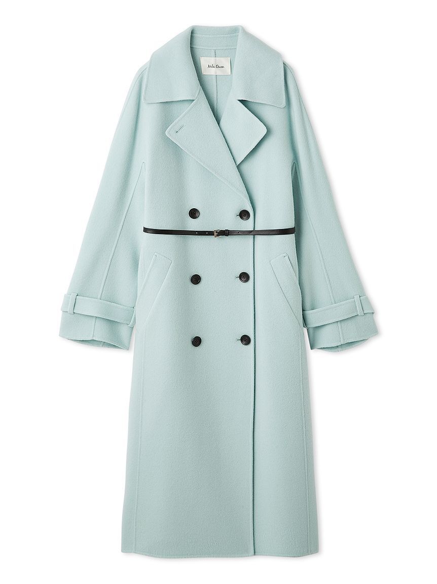 Mila Owen「ベルト付きリバーピーコート」|ピーコート|LBLU
