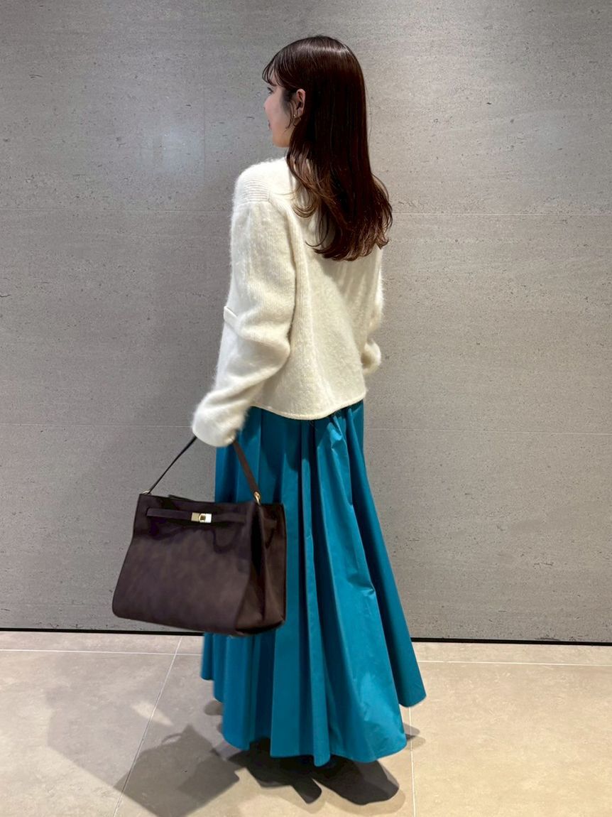 Mila Owen「【00サイズあり】ウエストゴムギャザーマキシスカート」|スカート|