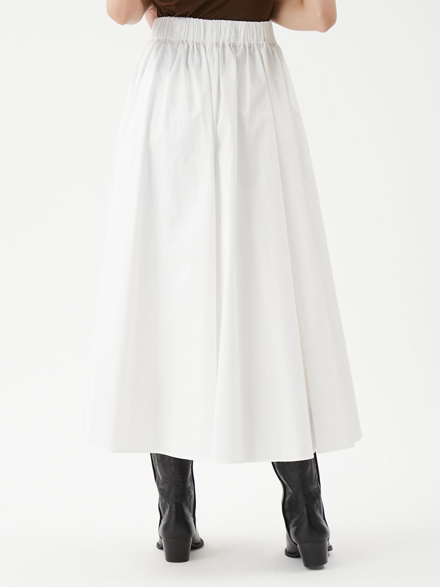 Mila Owen「【00サイズあり】ウエストゴムギャザーマキシスカート」|スカート|