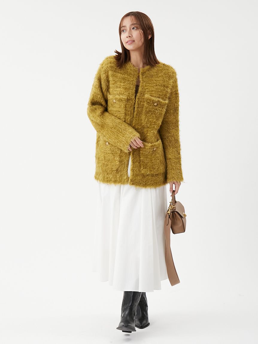 Mila Owen「【00サイズあり】ウエストゴムギャザーマキシスカート」|スカート|