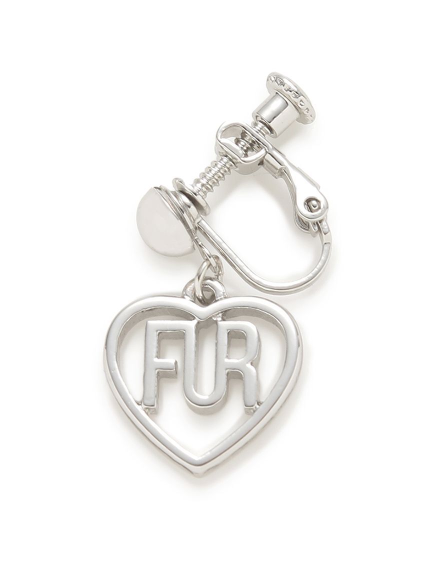 FURFUR「ハートロゴイヤリング」|イヤリング|