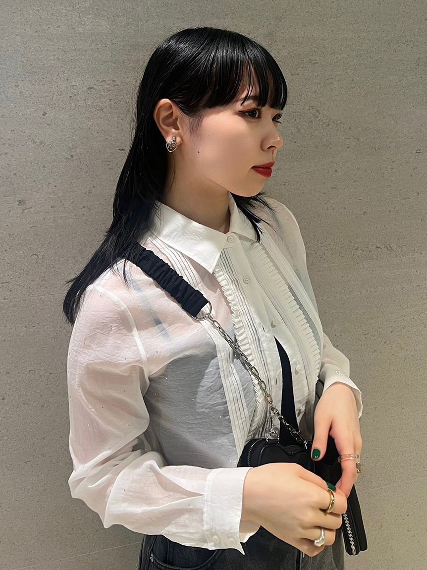 FURFUR「ハートロゴイヤリング」|イヤリング|