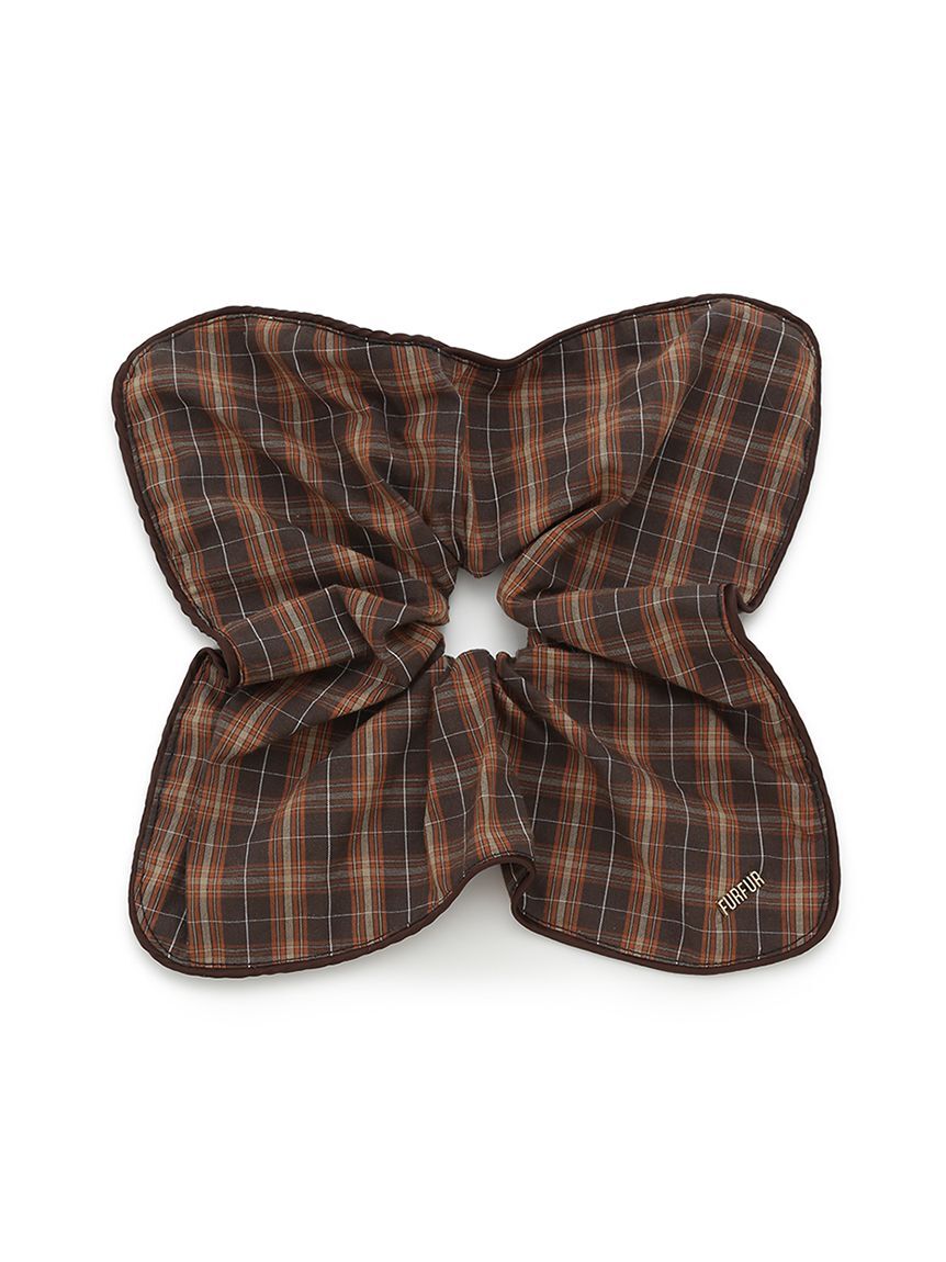 FURFUR「スクエアビッグシュシュ」|ヘアバンド|BRW