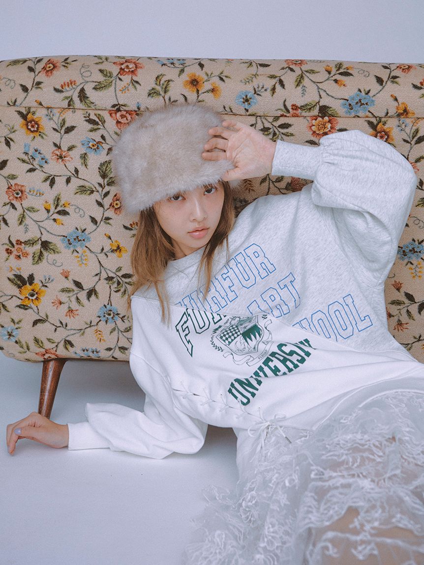 FURFUR「ロゴプレートコサック帽」|ハット|