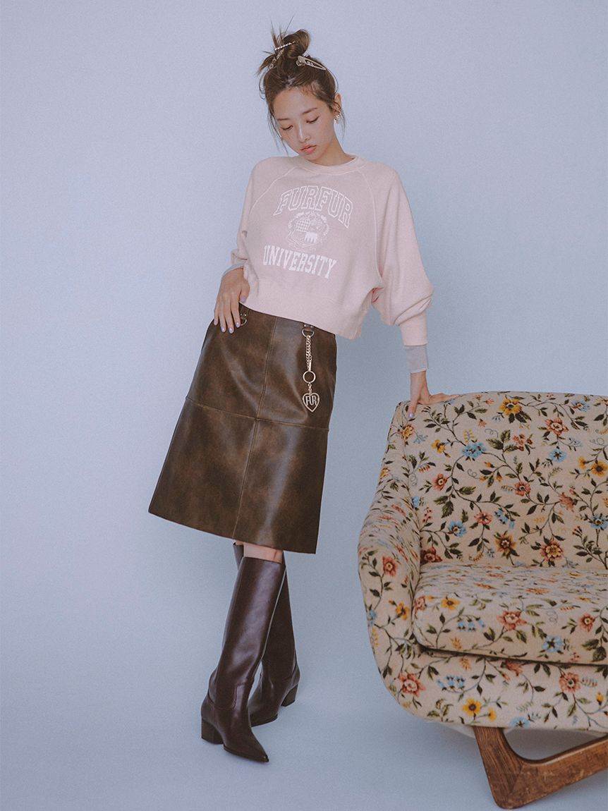 FURFUR「カレッジプリントスウェット」|スウェット・ジャージ|