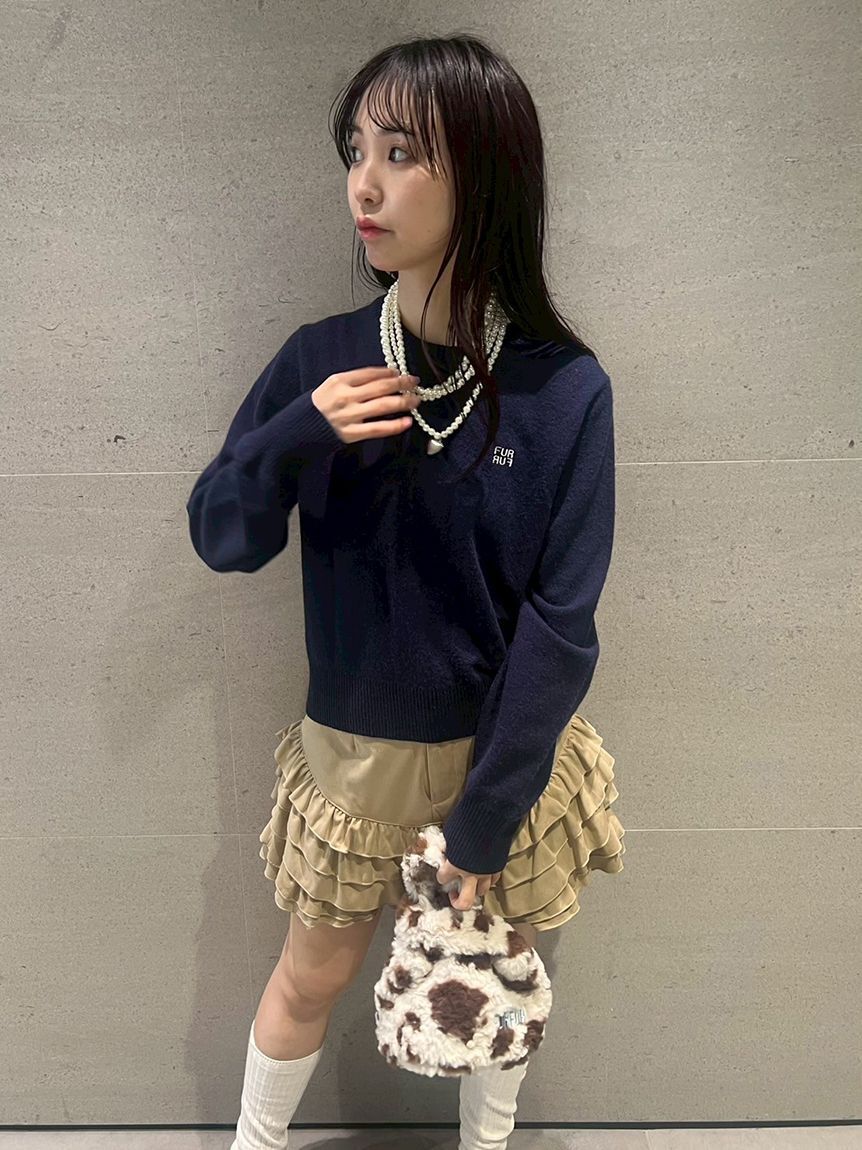 FURFUR「レイヤードパールネックレス」|ネックレス|