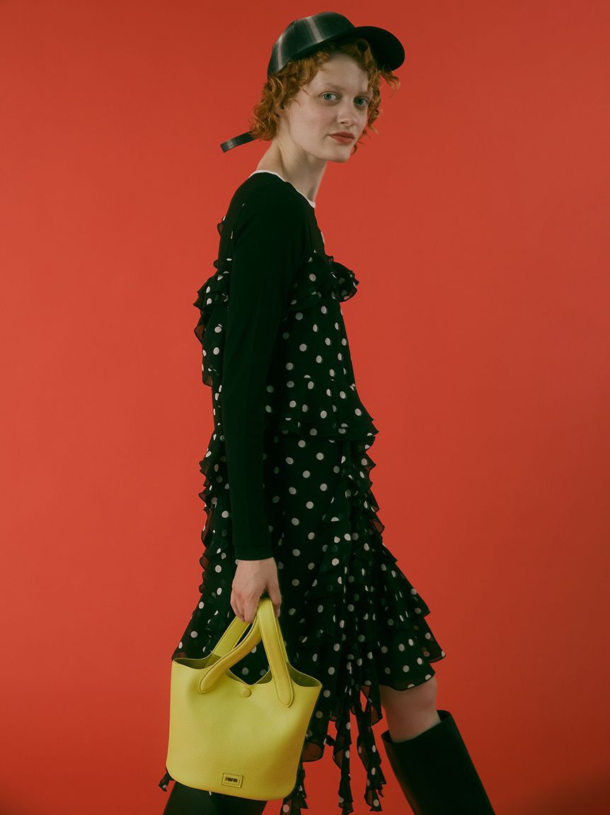 FURFUR「【WEB限定カラー】ロゴカシメバケットバッグ」|ハンドバッグ|